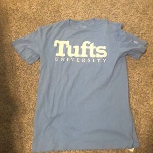 Tufts University T shirt light blue